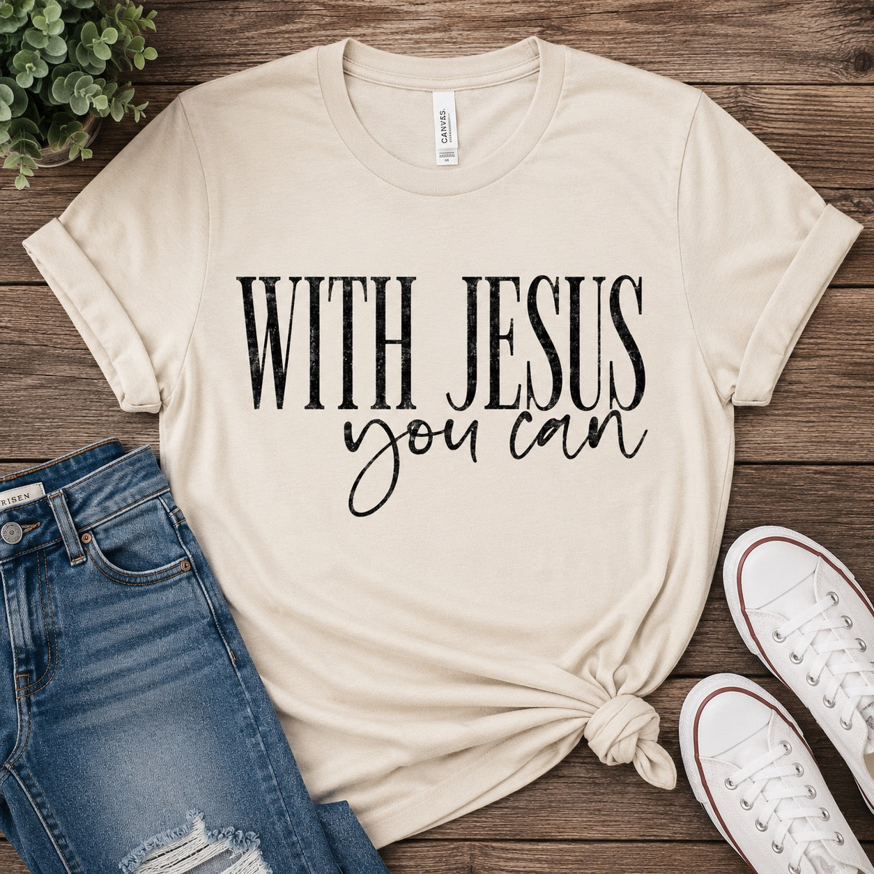 With Jesus You Can